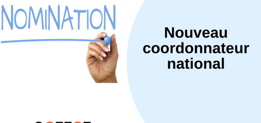 Nomination d’un nouveau coordonnateur national