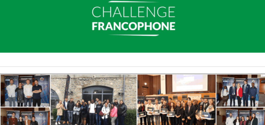 Concours francophone des challenges 2022